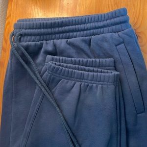 New Fabletics blue jogger sweatpants